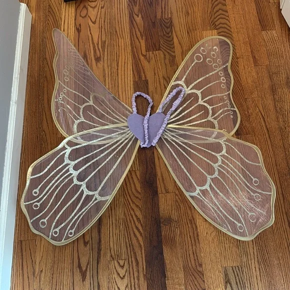 Pottery Barn Kids Lavender Fairy Costume 4-6 - Picture 5 of 5